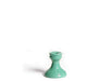 aqua candlestick holder