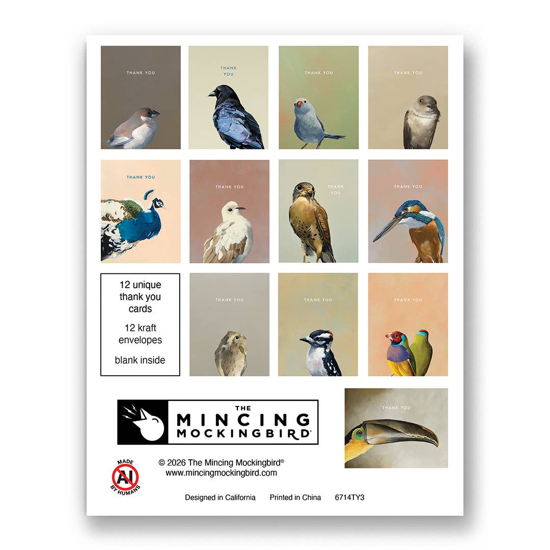 Thank You #3 boxed greeting card set by Matt Adrian, additional product view