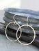Medium Silver Hoops: Handcrafted from sterling silver, these hoops add a touch of elegance to any outfit, because who said your ears shouldn't have a good time?