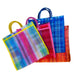 Handwoven Mexican Market Bags showcasing vibrant colors and traditional craftsmanship, ideal for shopping or beach trips.