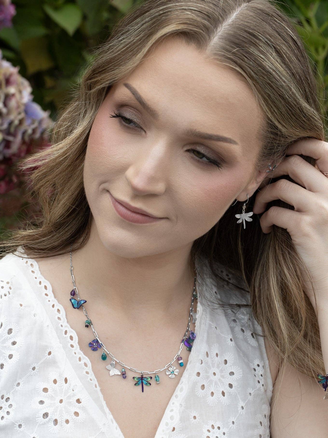 Garden Whimsy Charm Necklace