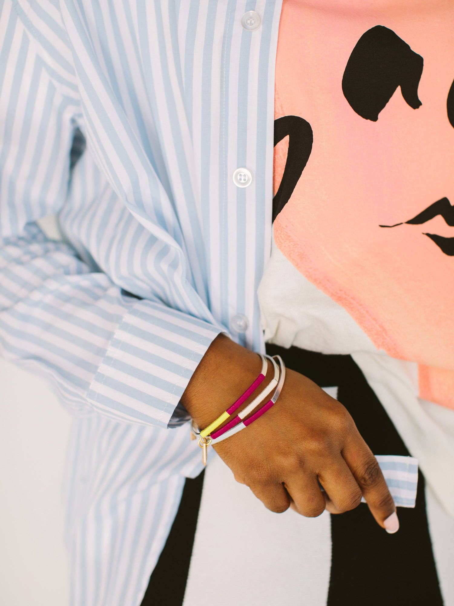 Wrapped Square Bangle