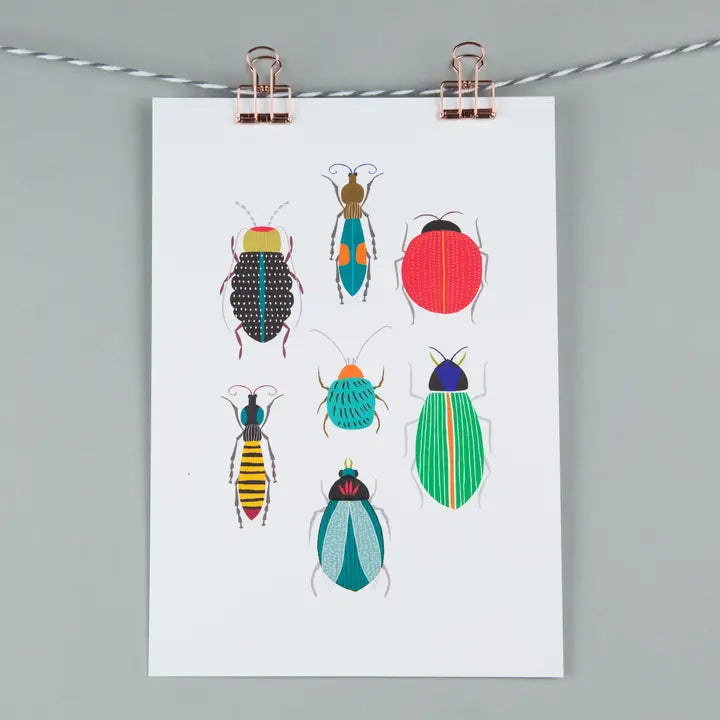 insect art print