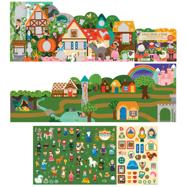 Once upon a time sticker activity set by Petit Collage