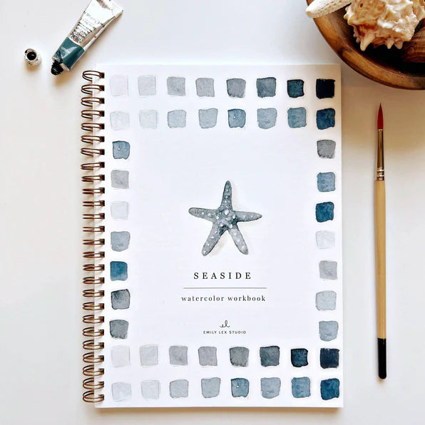 Delightful and fun watercolor workbook for kids and adults by Emily Lex, perfect for unleashing creativity while having a playful art party – great for grandmas, pals, and naptime masterpieces!