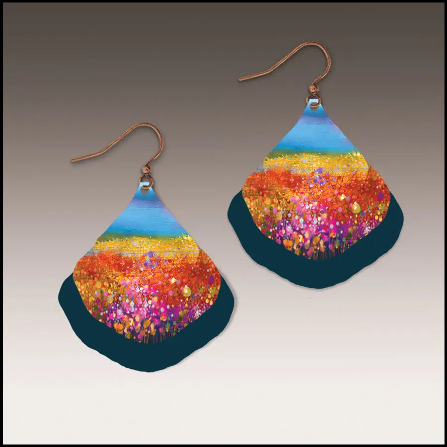 Ginkgo Multilayer Handmade Earrings