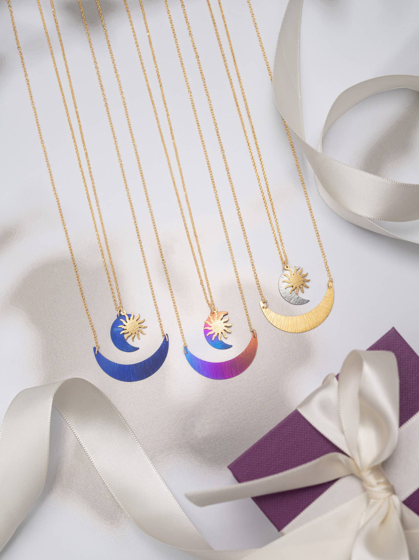 Luna Crescent Necklace