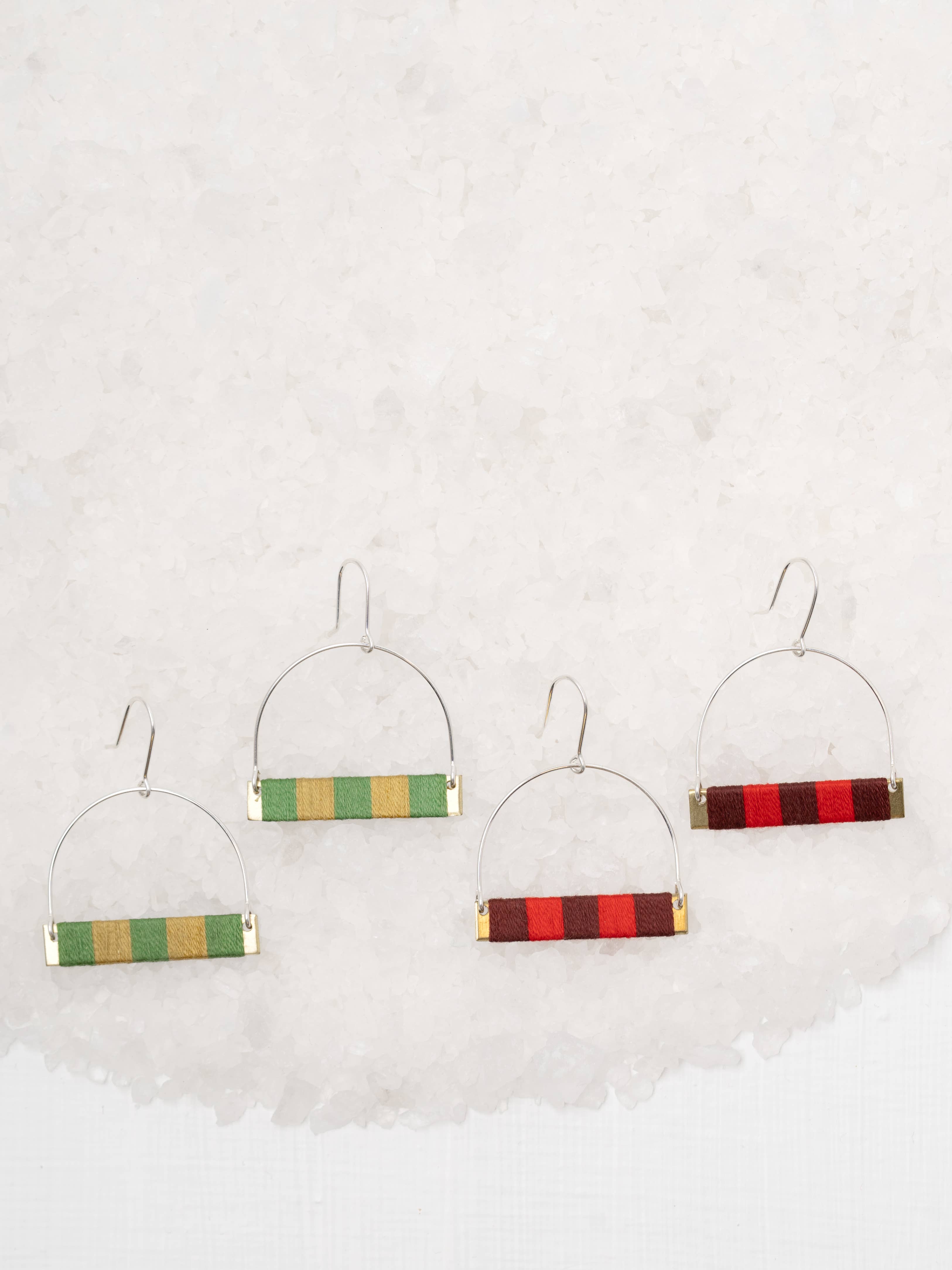 Checkerboard Earrings