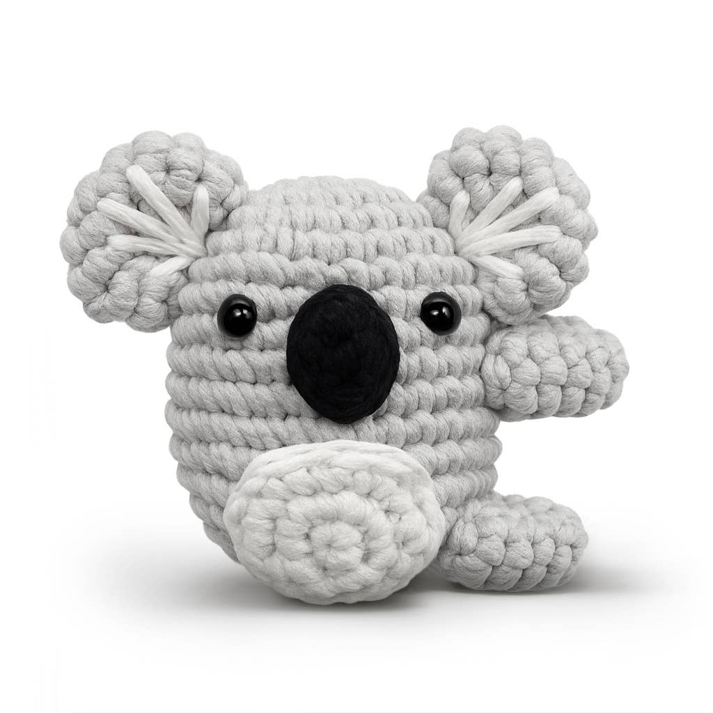 The Woobles Wally the Koala beginner crochet kit