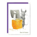Macbook & Cheese mouse Greeting Card