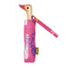 Arty Cats Duck Umbrella featuring a fuchsia cat print canopy and a duck-head handle crafted by Original Duckhead USA.