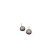 Artistic view of mini geometric color block titanium studs, crafted with care from premium materials.