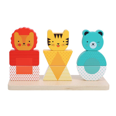 animal Wooden Stacking Puzzle