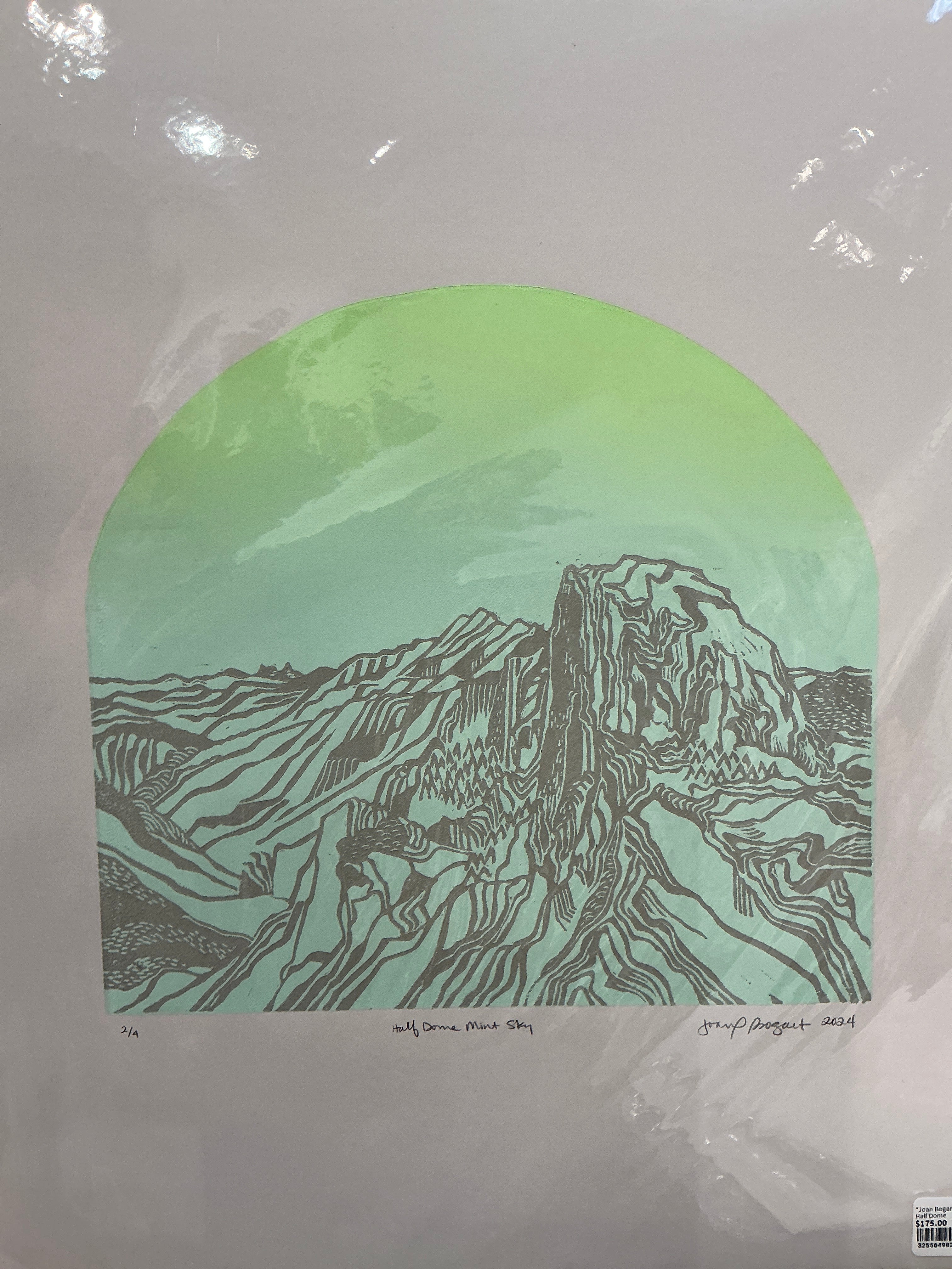 Half Dome | Linoprint