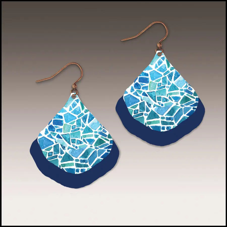 Ginkgo Multilayer Handmade Earrings