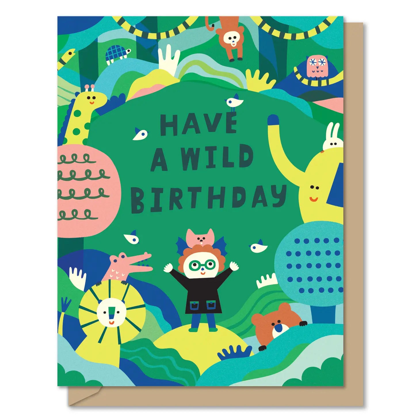 Have a wild Birthday Greeting card
