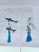 shark tassel earrings