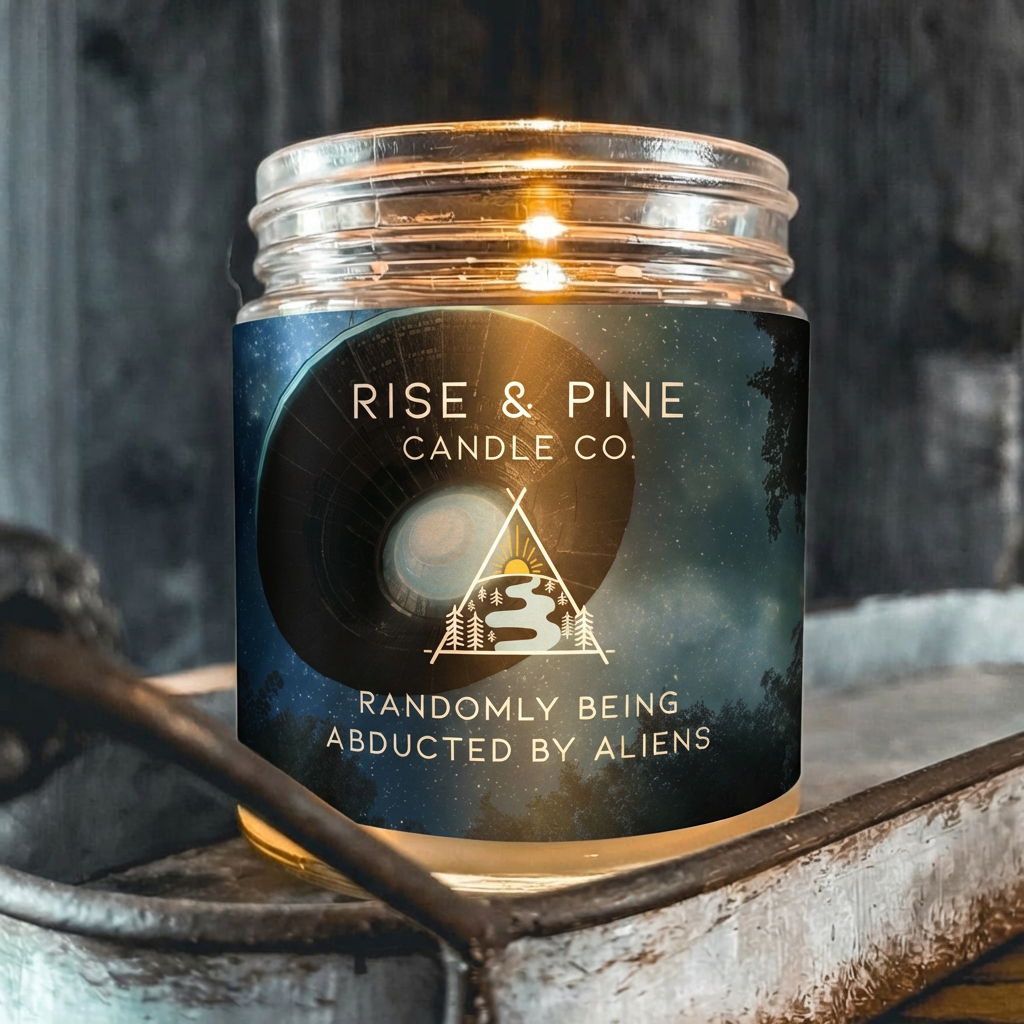 Caribbean Teakwood Soy Wax Candle - 9oz