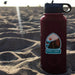 Water bottle with Pacific Coast sticker