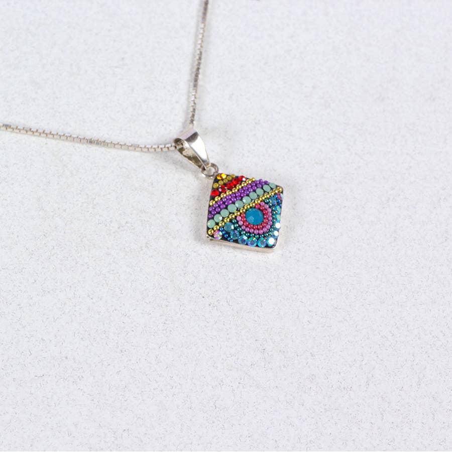 Close-up of Diamond Pendant highlighting its radiant diamonds and craftsmanship, perfect for everyday elegance.