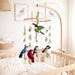 Felt Bird Baby Mobiles featuring a colorful display of hummingbirds bringing imagination to life in a whimsical way.