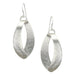 Wide Loop Earrings by Marjorie Baer, handcrafted jewelry made in California