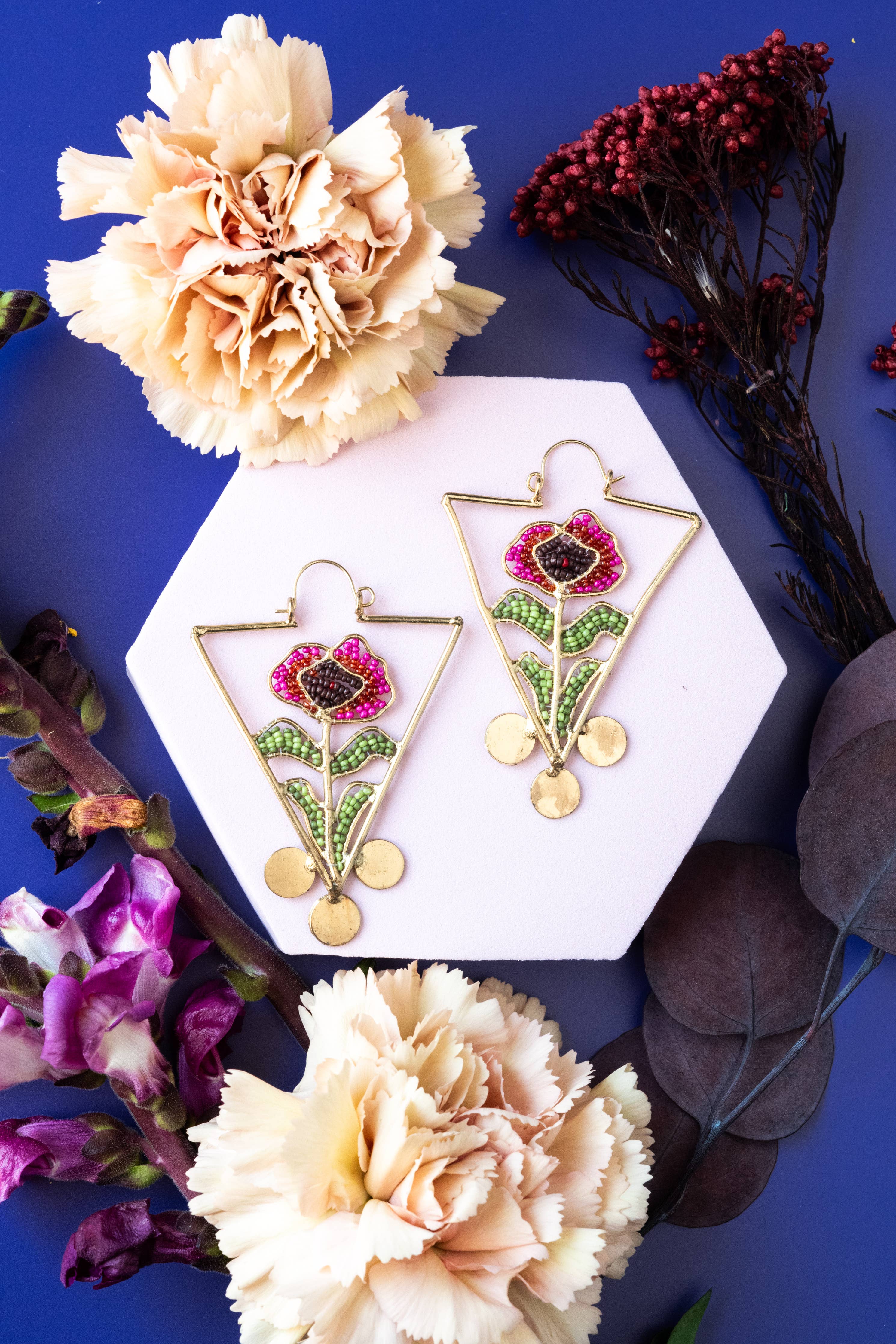 Blooming Reverie Hoops 