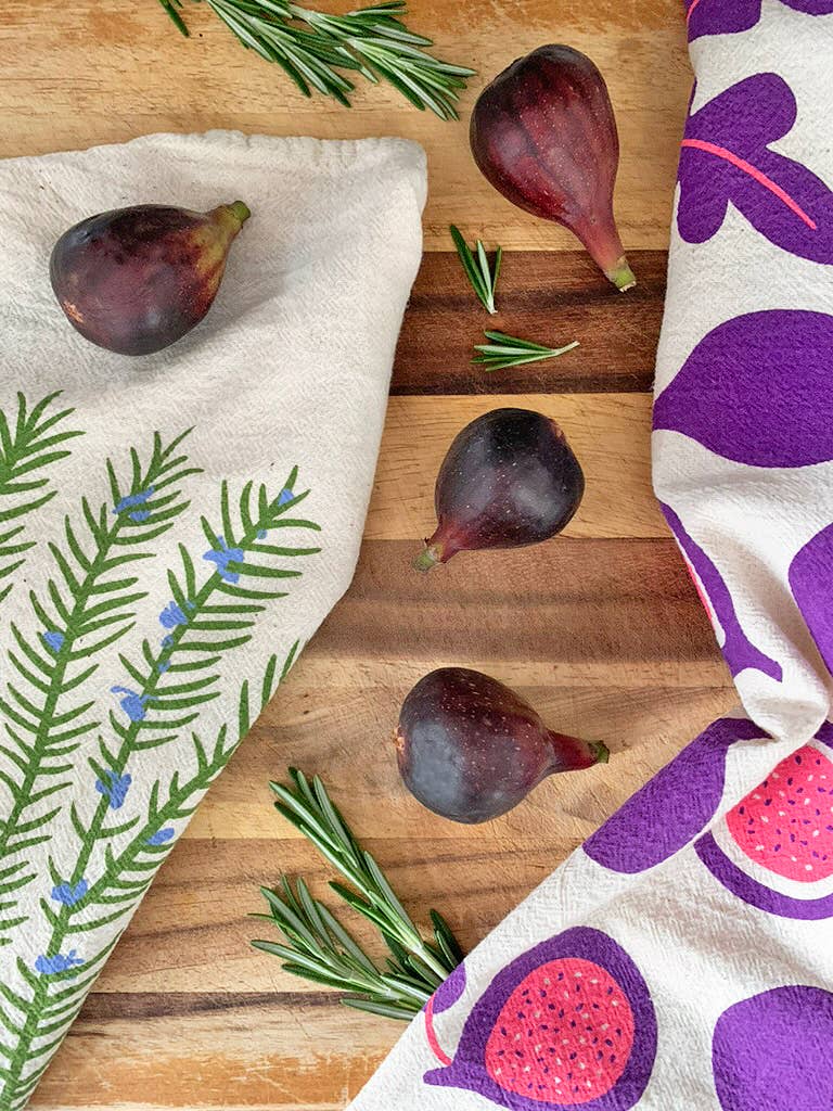 Rosemary & Fig (Rosemary, Fig) Tea Towels - Set of 2
