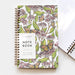 Inside view of Root & Branch Spiral Bound Notebooks showing thick 70lb lined pages, ideal for writing and note-taking.