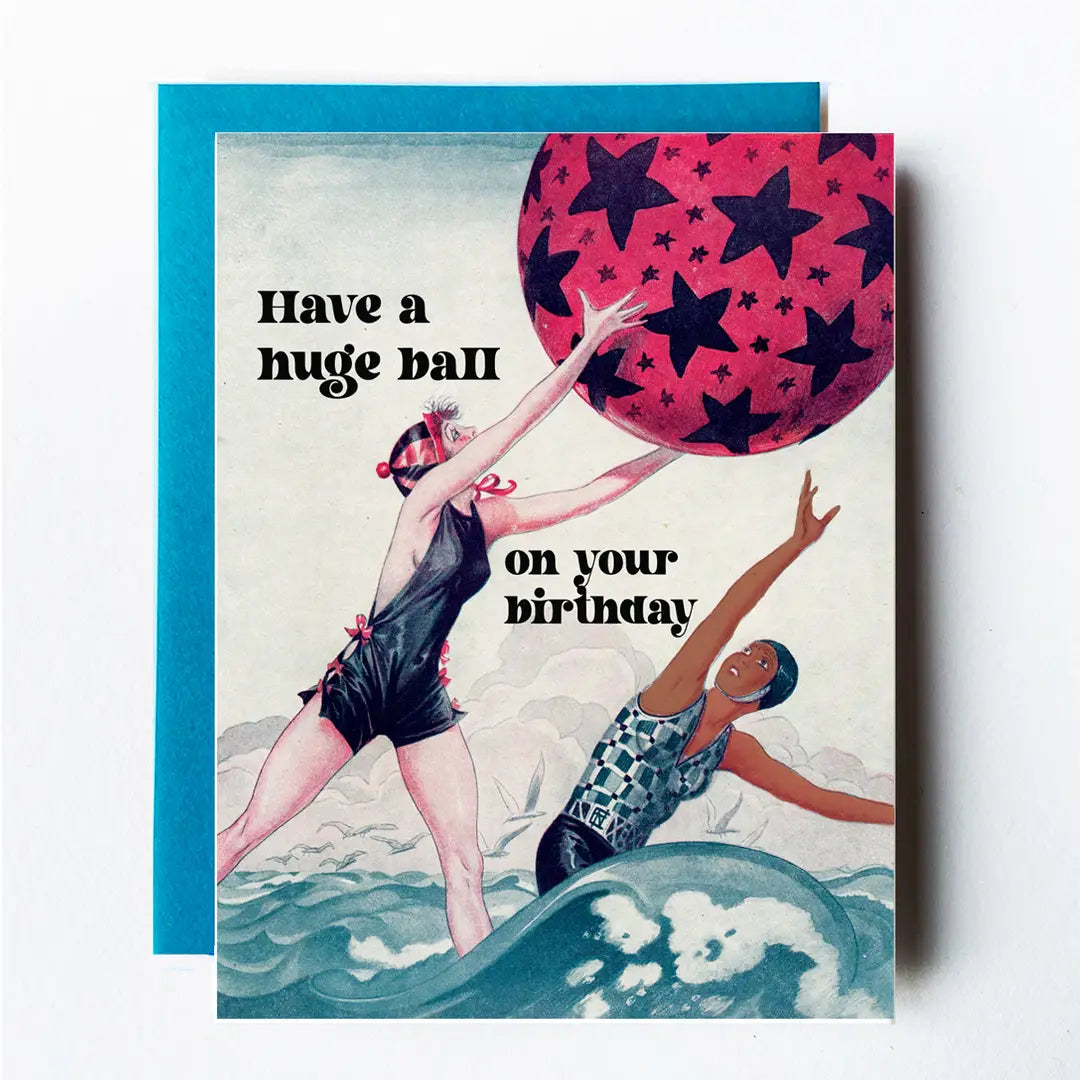 A luxurious felted paper card from The Twentieth Card Collection, giving you the elegance of a museum with the functionality of a greeting card – take that, plain old paper!