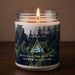 Petrichor Rain Soy Wax Candle - 9oz tempting you with scents of rain and dew - the perfect companion for your cozy nights in, minus the soggy weather!