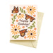 Happy Birthday card adorned with butterflies and flowers in a vibrant design, created for Seltzer Goods Card Collection.