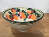 Poppy Salad Bowls by Will Sanford, handmade ceramic with orange poppies, Santa Cruz California
