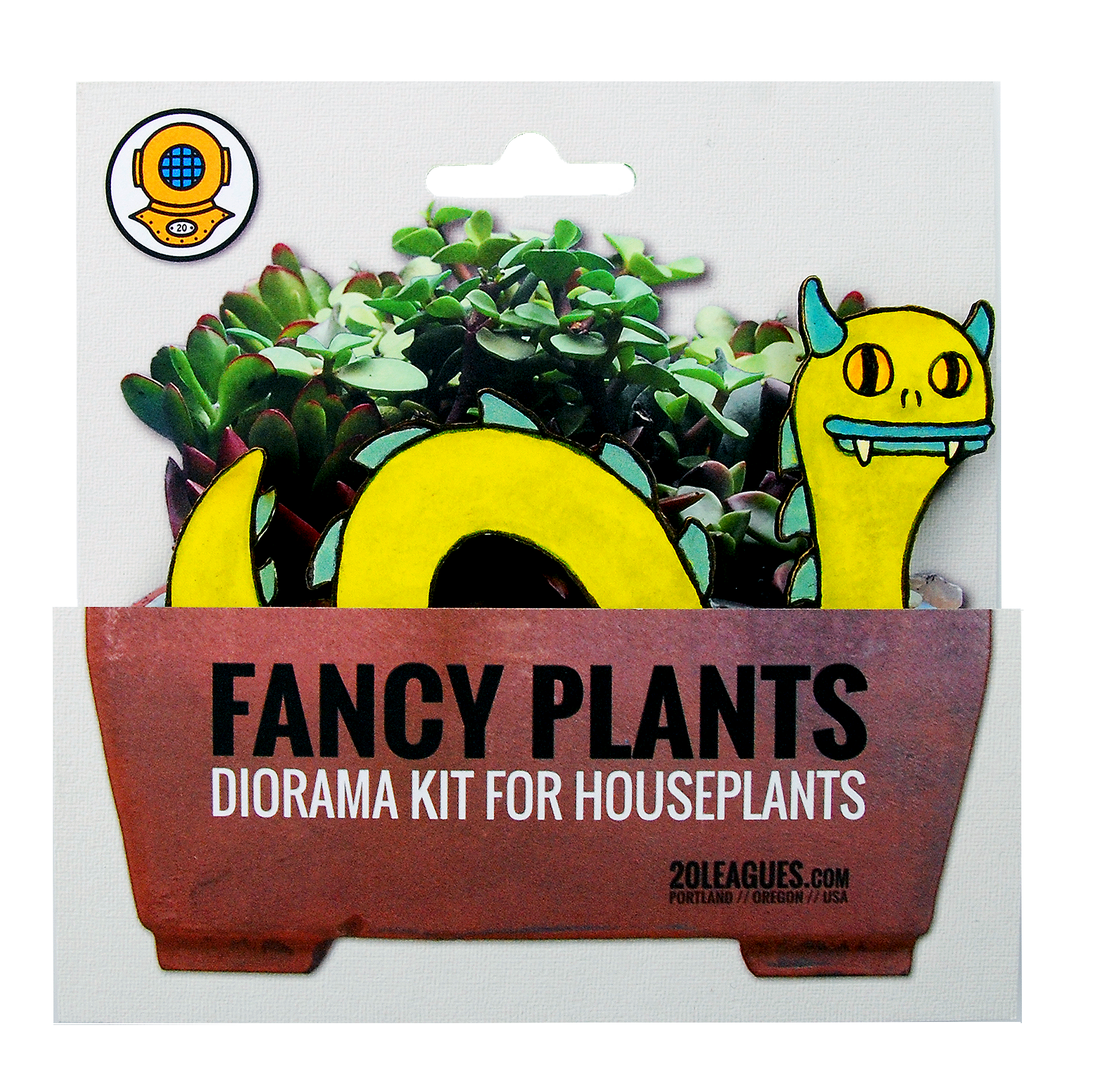 fancy plant diorama kit