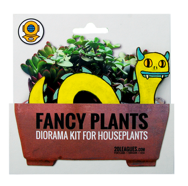 fancy plant diorama kit