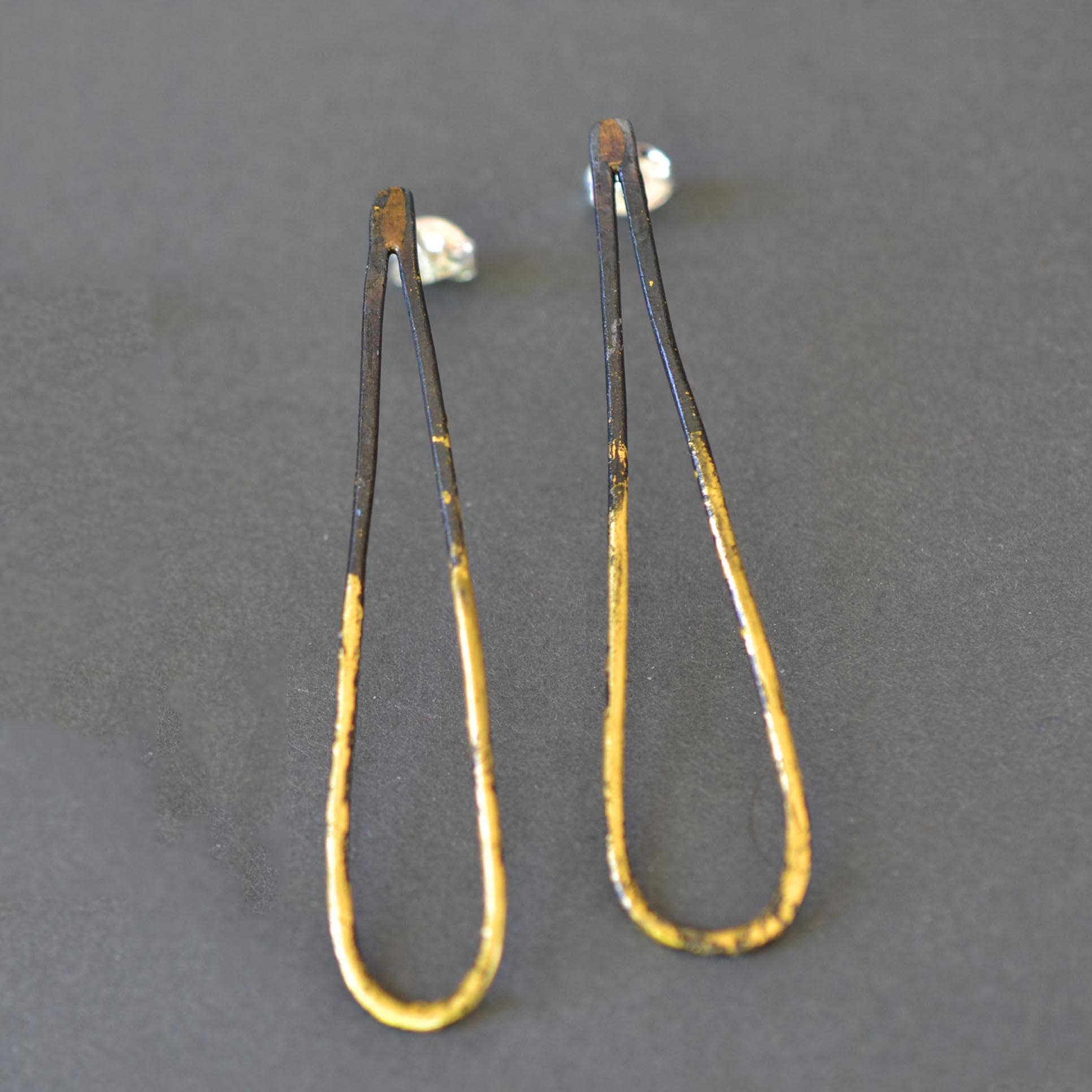 Narrow Drop Earrings
