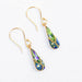 Elegant KE-8124 18K Gold Plate Crystal Petite Teardrop Earrings that are light as a feather and attractive as a first date—perfect for both bridal glamour and charming everyday style!
