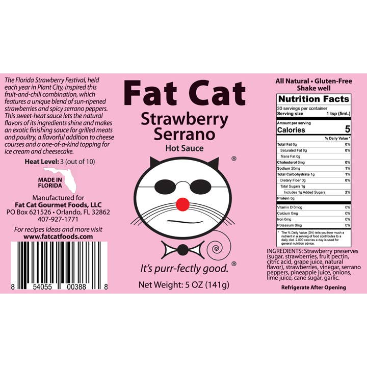 Fat Cat Hot Sauces