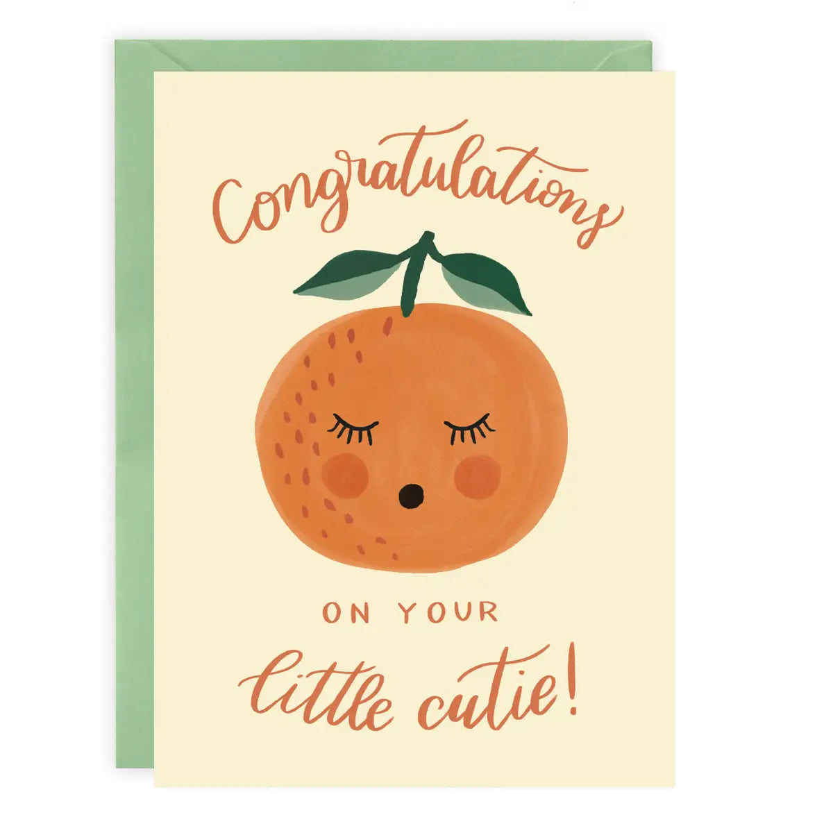 Congratulations on your little cutie mandarin