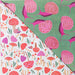 mushroom and snail double sided wrapping paper