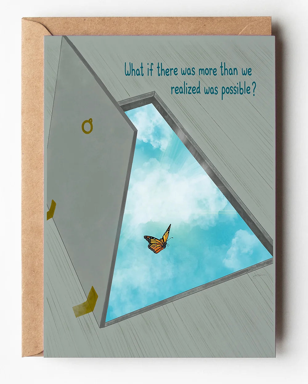 What if there was more than we realized was possible greeting card