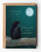 In the dark of night there is magic in the moonlight greeting card