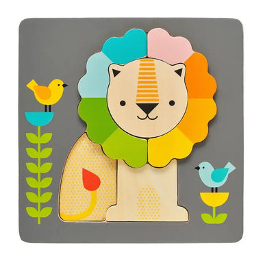 Little Lion Chunky Wooden Tray Puzzle from Petit Collage