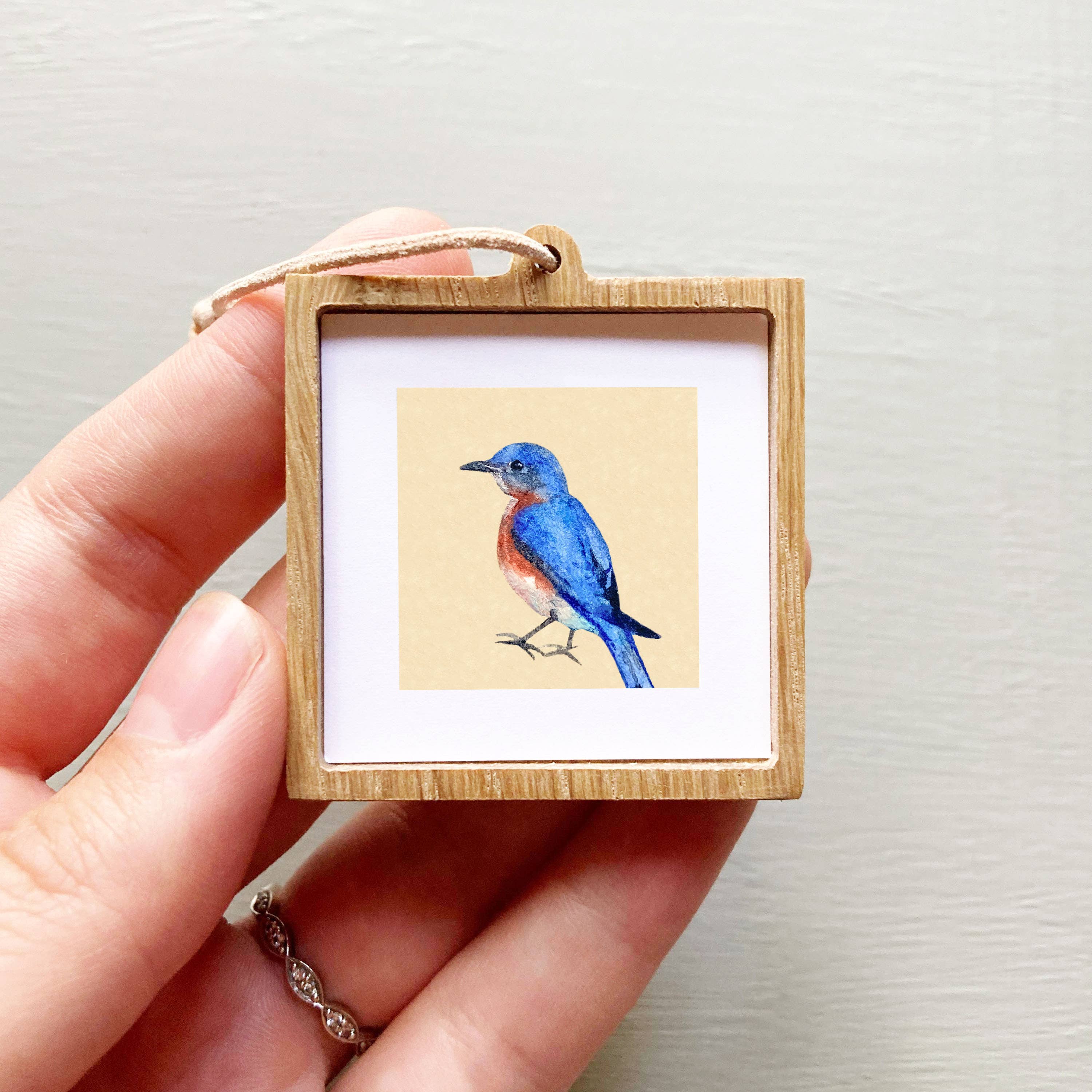 Tiny Watercolor Framed Print | 1" Animals