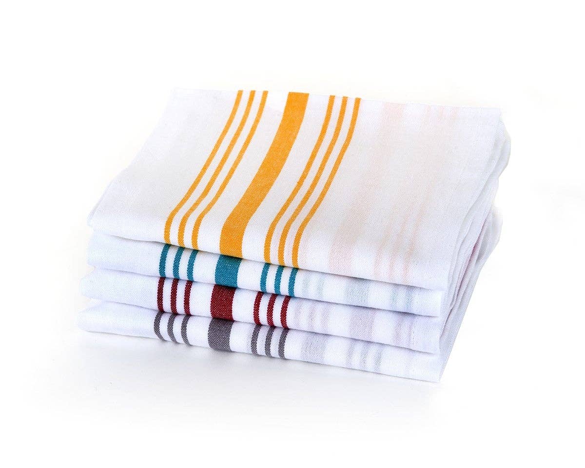 Striped Bistro Cloth Napkins