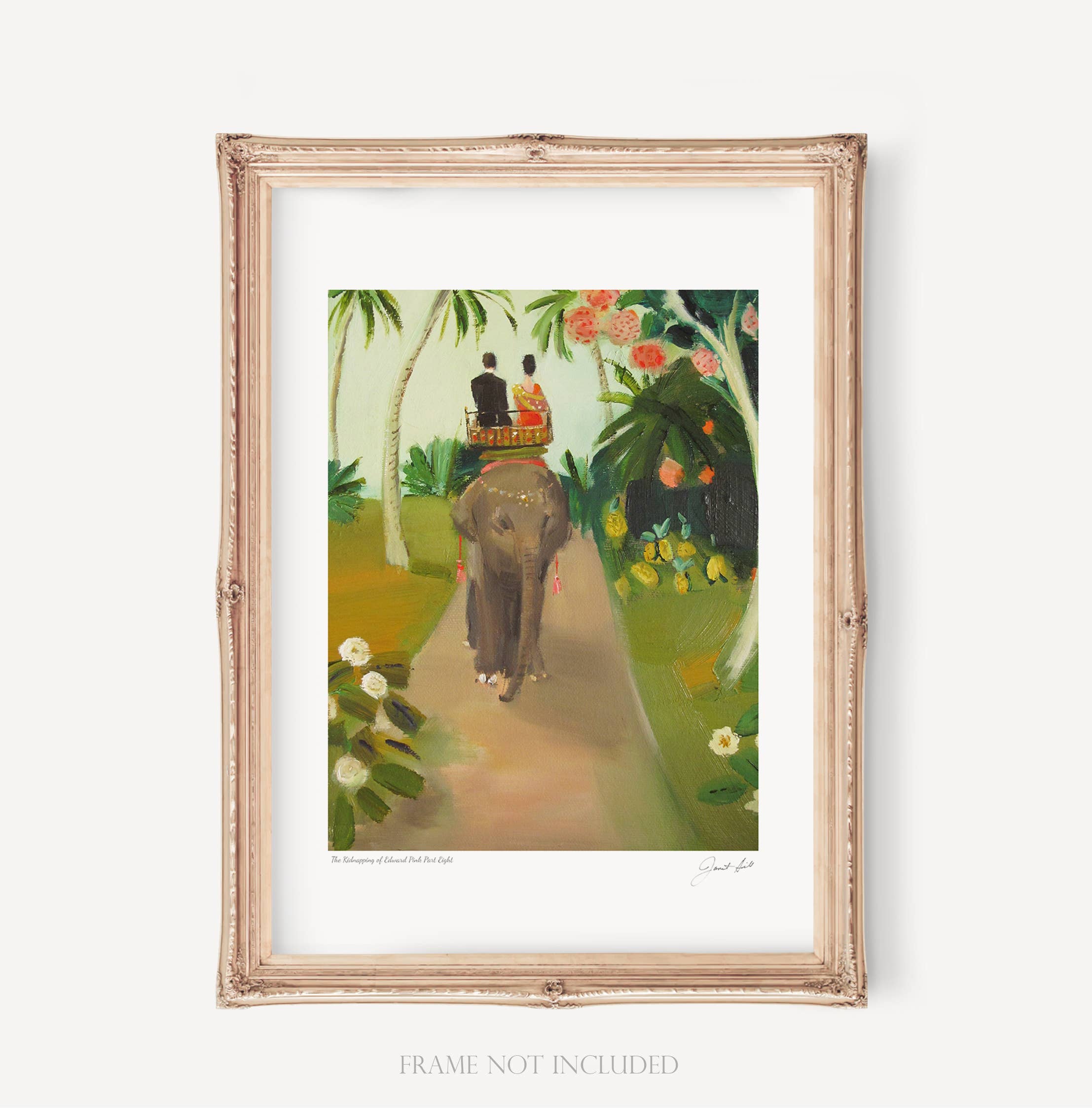 The Kidnapping Of Edward Pink Part Eight Art Print