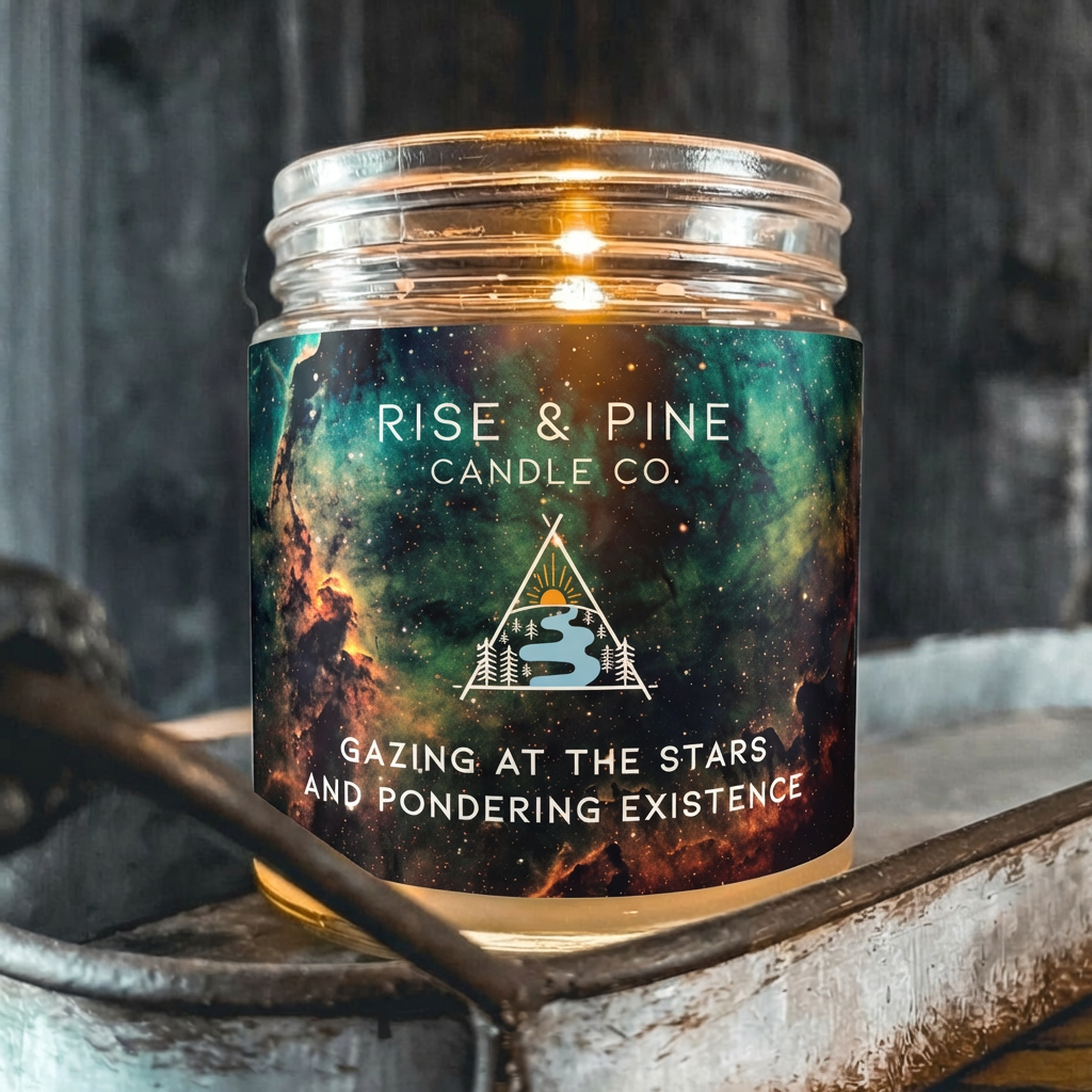 Ozone, Sea Salt, Musk Soy Wax Candle - 9oz