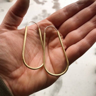 brass hoops