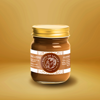 Chocatini - A luscious blend of cacao and creamy sesame, this plant-based indulgence is rich and pure, perfect for those seeking depth without compromise.