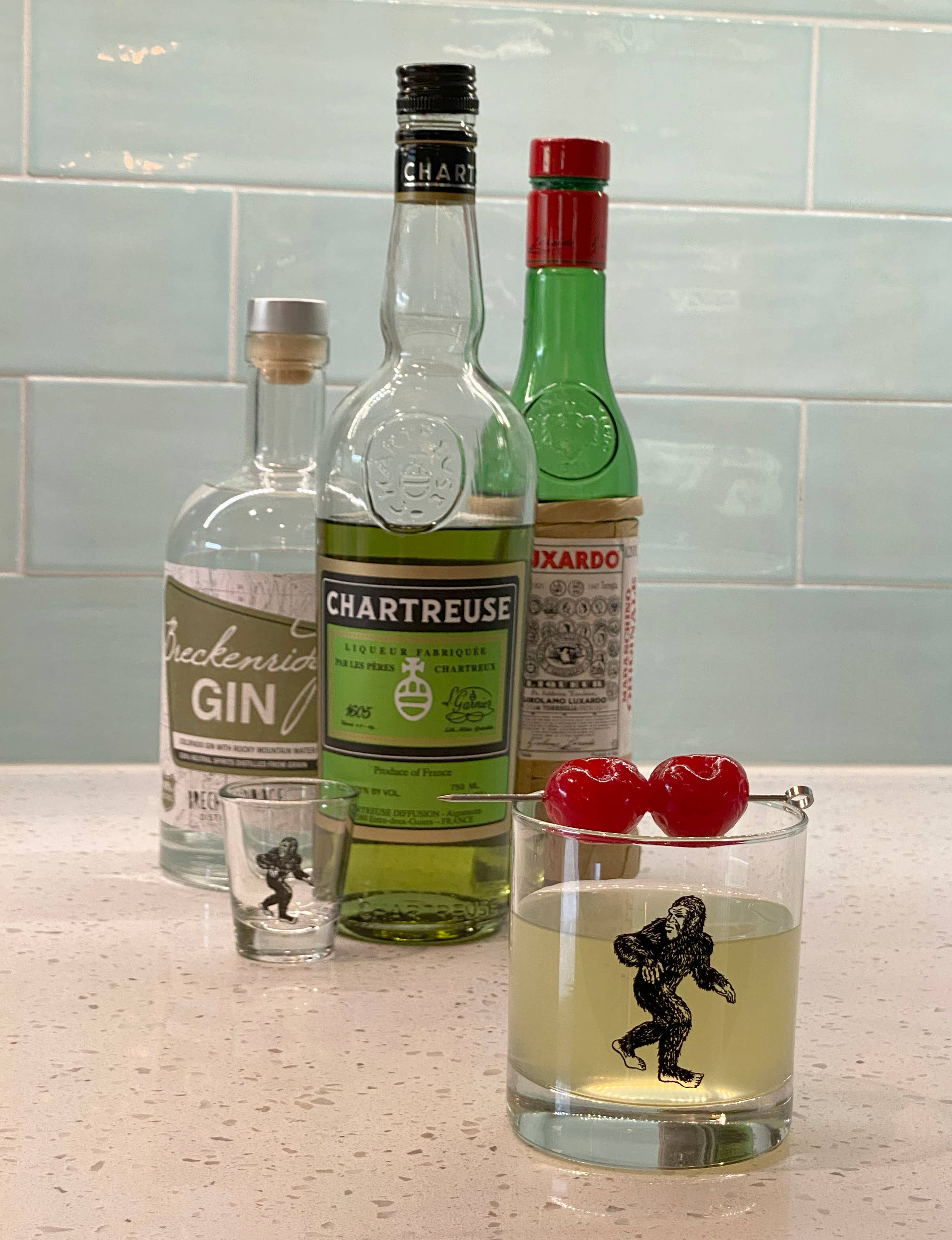 Sasquatch Whiskey Glass by Counter Couture